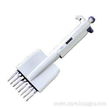Multichannel Pipette: 8-12 Channel Adjustable Transfer Pipette | Autoclavable Lab Equipment
